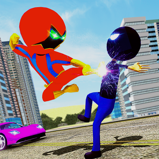 Stickman Battle Fight - Superhero Stick Fight icon