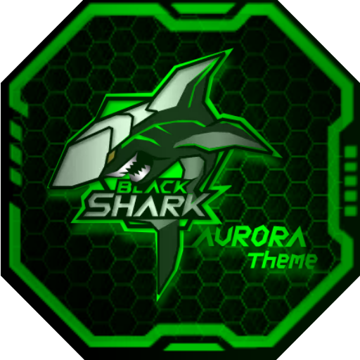 #Hex plugin - Black aurora for samsung one ui icon