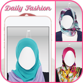 Daily Muslim Women Dress Photo Montage icon