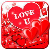 I Love You Keyboard Theme icon