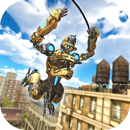 Army Robot Crime simulator – Robot Rope Hero Game icon