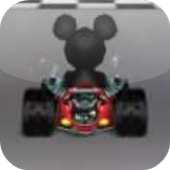 Racing Mickey-Mouse Car icon