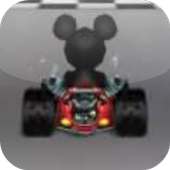 Racing Mickey-Mouse Car