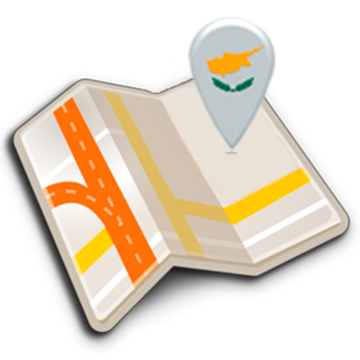 Map of Cyprus offline icon
