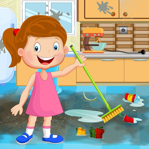 Messy Mansion Cleanup: Family Home Cleaning Game icon