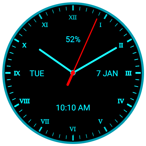 LED Clock live wallpaper app icon