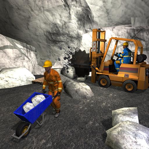 Salt Mine Construction Sim: Mining Games icon