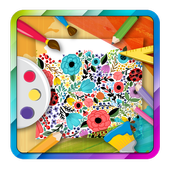 Adult Coloring App: Therapy icon