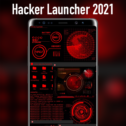 Hacker Launcher - Iris Themes icon