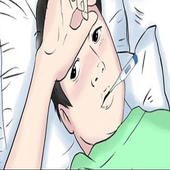 كيف علاج السخونة عند الاطفال أيقونة