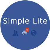 Simple Lite for Facebook(FAST) icon