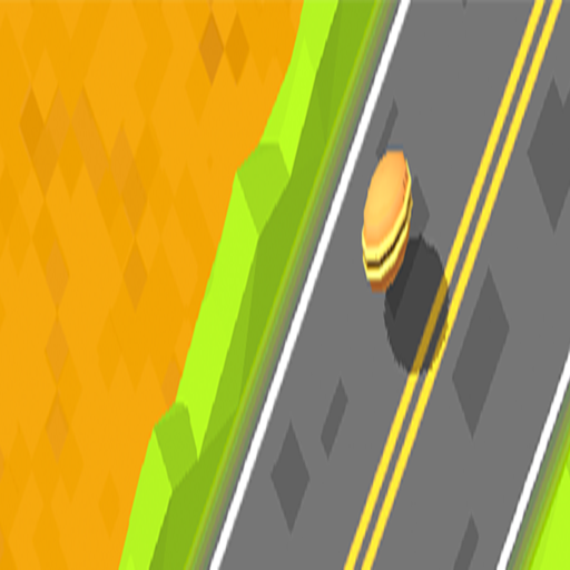 Blue Cat Robot Runner Zigzag icon