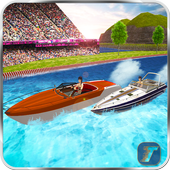 Speed Boat Racing 3D Game icon