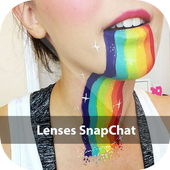 Lenses Snapchat icon