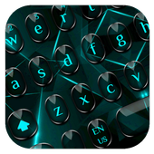 Tastiera Black Blue Light icon