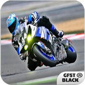 Speed moto racing icon