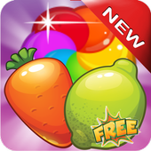 Candy Gummy Fruits Free New icon