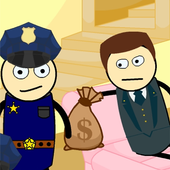 Robbery Stickman icon