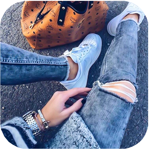 Street Fashion girl Style icon