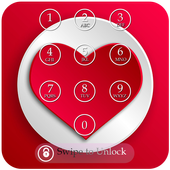 Heart Keypad Lock Screen icon
