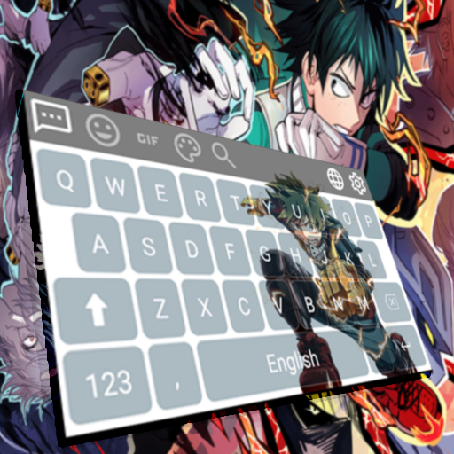 my hero academia keyboard icon