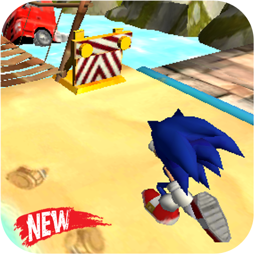 Blue Hedgehog Run : Dash Adventure icon