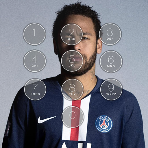 Neymar Screen Lock PSG icon