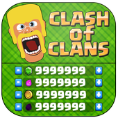 Gems &amp; Gold For Clash Of Clans icon