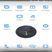 Theme LG home launcher - Azure icon