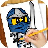 How to Draw Lego Ninjago on 9Apps