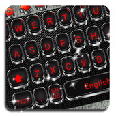 Red Metal Gun Keyboard icon