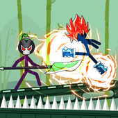 Super Hero Stickman Warriors: Spider Battle War icon