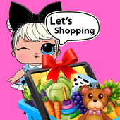 Amazing Cute Dolls Supermarket Games icon