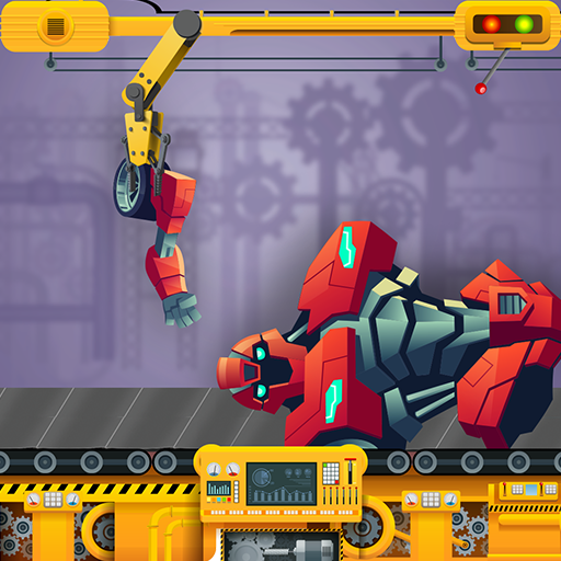 Grand Robot Car Iron Factory Maker Game icon