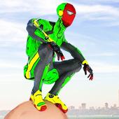 Rope Hero Robot Game - symulator przestępczości icon