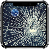 Broken Screen HD X Lock Screen icon
