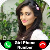 Girls Phone number icon