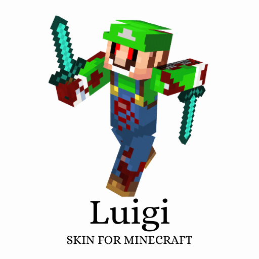 Skin Luigi for Minecraft PE icon