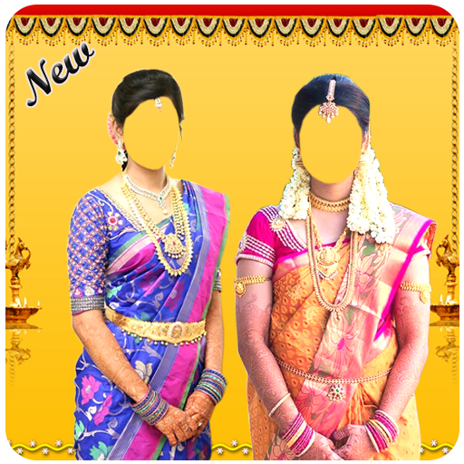 Women Bridal Sarees Photo Editor icon