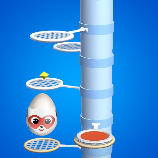 Coonster: Egg Up! 3D Bouncing Helix icon
