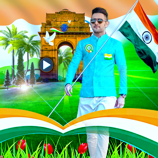 Independence day video maker - Photo frame icon