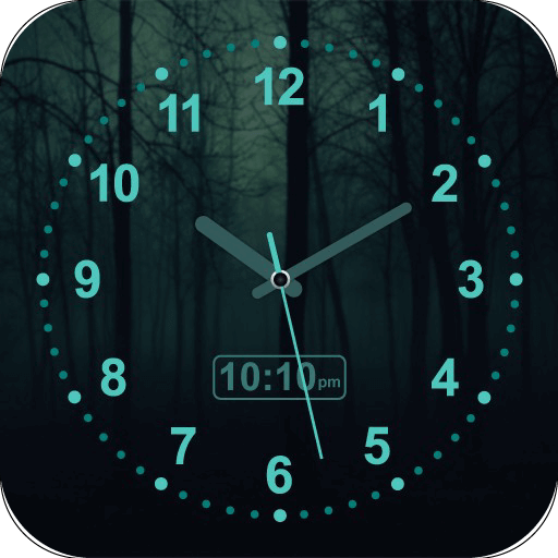 Analog Clock and Digital Clock Live Wallpaper icon
