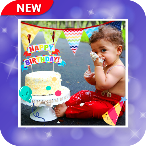 Happy Birthday Photo Frame , Birthday Photo Frame icon
