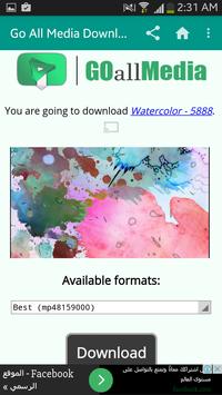 Go All Media downloader screenshot 3
