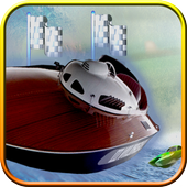 3D Racing Boat icon