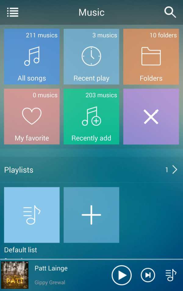 MX Music Player screenshot 1