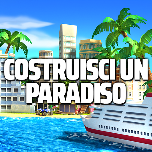 Tropic Paradise Sim: Town Buil icon