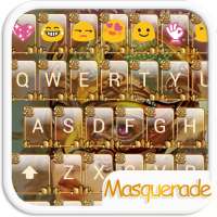 Masquerade Emoji Keyboard Skin on 9Apps