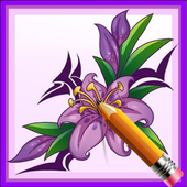 ikon Learn to Draw Flowers