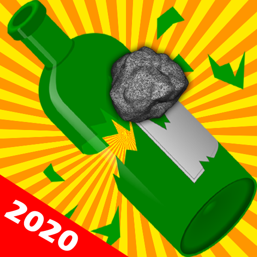 Stone Bottle Shooter : Shoot The Bottles Free Game иконка